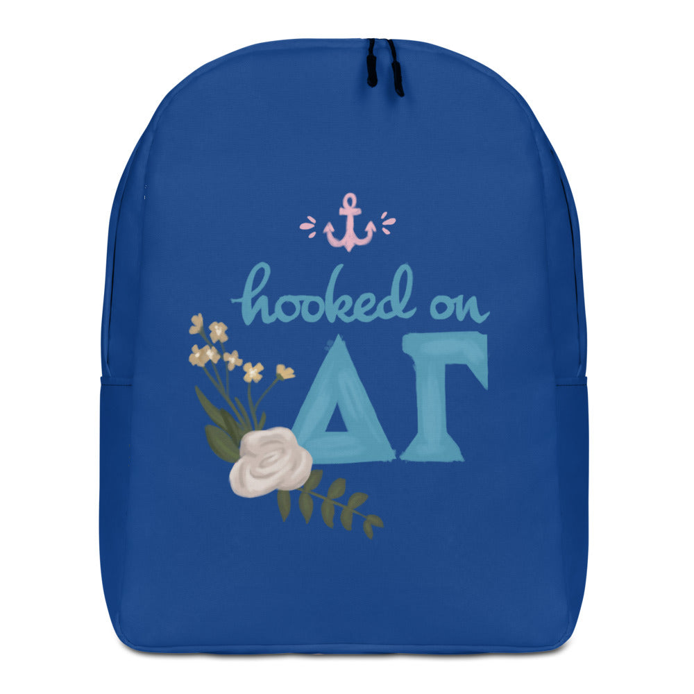 delta gamma mini backpack Aerolite AA & Airlines Travel for Adults - Maximium Size Personal Item Backpack 18”x14”x9” with YKK Zippers Props are not included with the purchase of this Neoprene Backpack. Delta Gamma Collegiate Embroidered Backpack