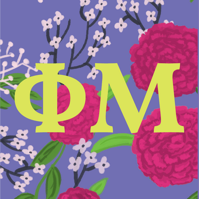 Phi Mu Sorority Merch ~ Shop ΦΜ - GreekHappy