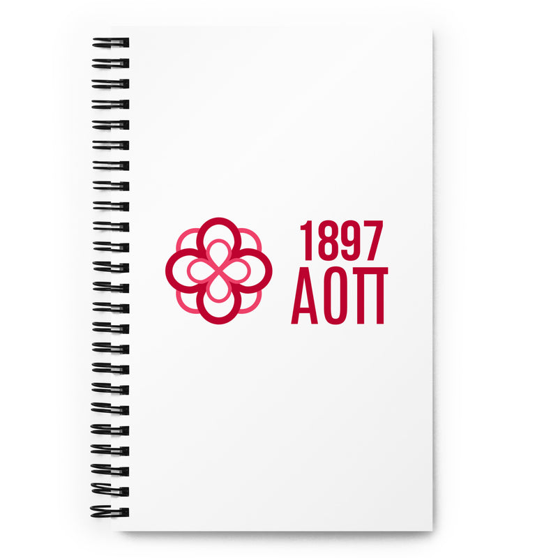 Alpha Omicron Pi Sorority Notebook