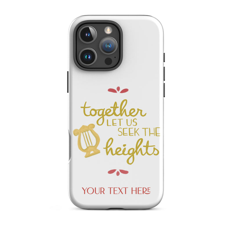 Alpha Chi Omega iPhone 16 Pro Max iPhone case with AXO motto