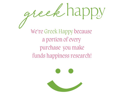 Greek Happy funds happiness through the Greater Good Science Center at UC Berkeley