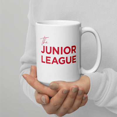  Junior League Modern Font Ceramic Coffee Mug 