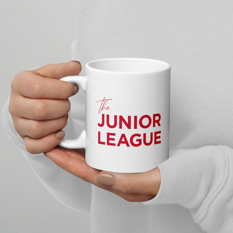  Junior League Modern Font Ceramic Coffee Mug.