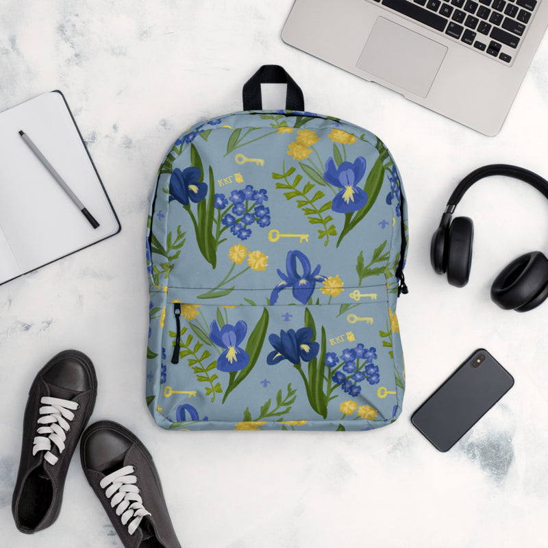 Kappa Kappa Gamma Floral Backpack