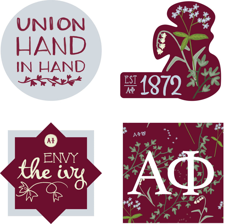 Alpha Phi Sorority Stickers