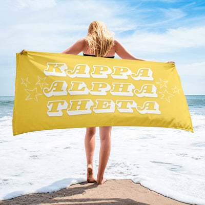 Kappa Alpha Theta Beach Towel