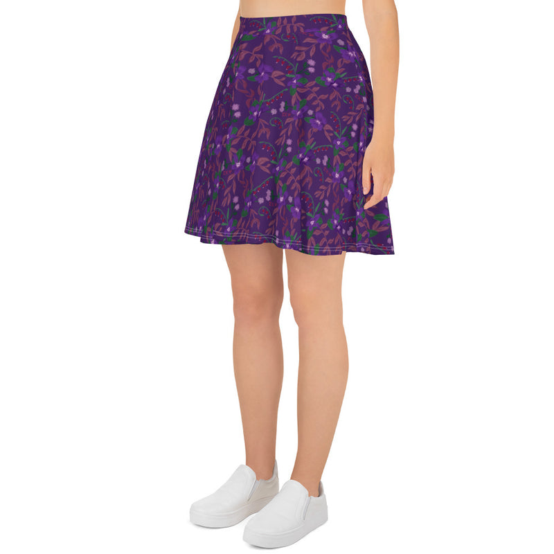 Sigma Kappa Purple Violet Skater Skirt