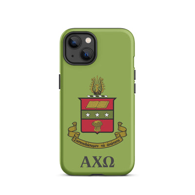 AXO Coat of Arms Tough Case for iPhone® 15 in Greencastle