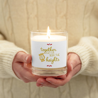 A Together Let us Seek the Heights Candle