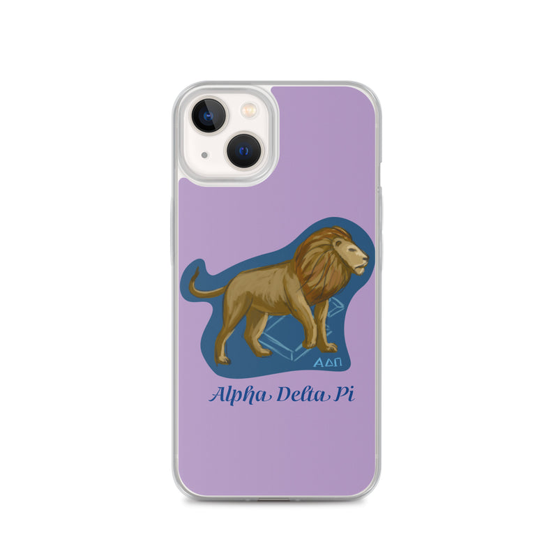 Alpha Delta Pi Lion iPhone 13 Case