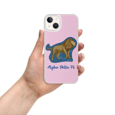 Alpha Delta Pi Sorority iPhone 13 Case in pink