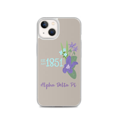 Alpha Delta Pi 1851 iPhone 13 Case 