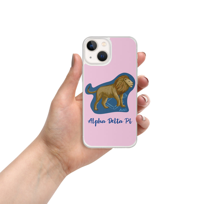 Alpha Delta Pi Sorority iPhone 13 mini Case in pink