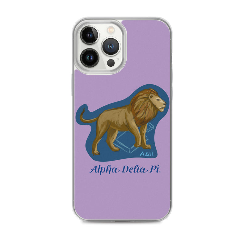 Alpha Delta Pi Lion iPhone 13 Pro Max Case