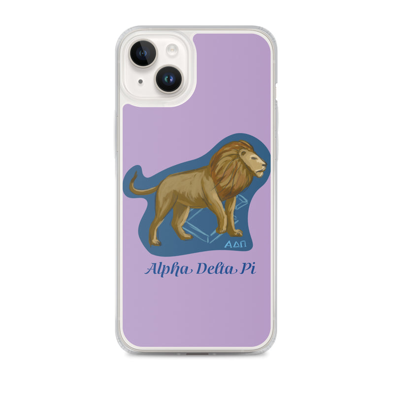 Alpha Delta Pi Lion iPhone 14 Plus Case