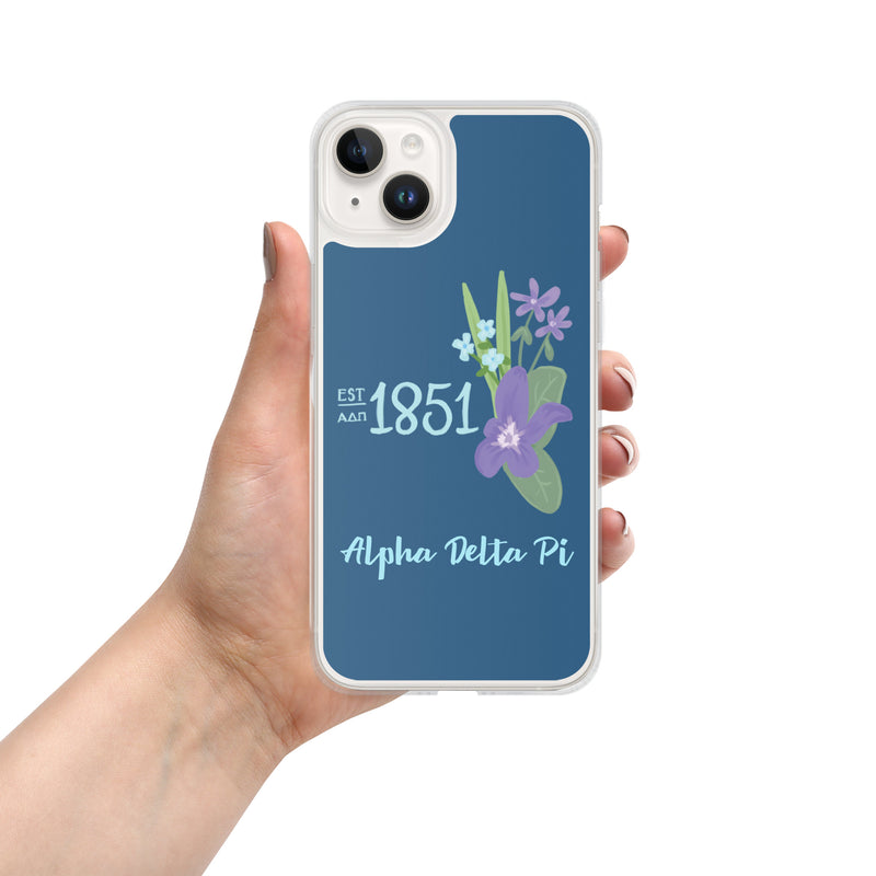 Alpha Delta Pi 1851 iPhone 14 Plus Case