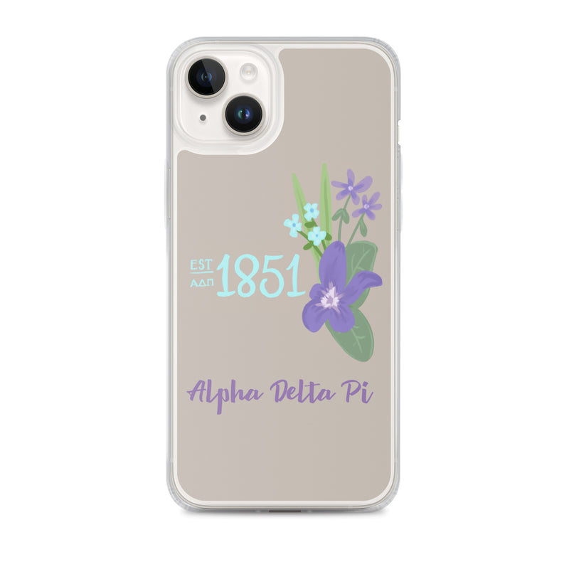 Alpha Delta Pi 1851 iPhone 14 Plus Case 