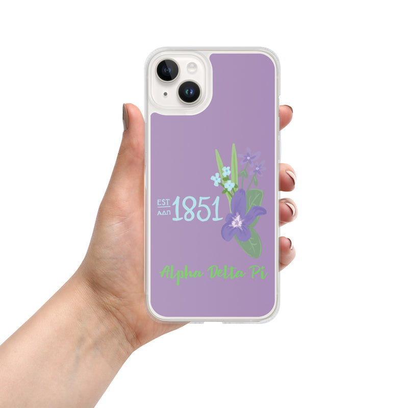 Alpha Delta Pi Sorority iPhone 14 Plus Case