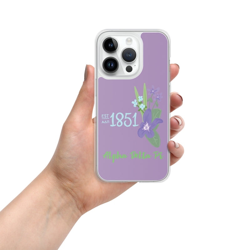 Alpha Delta Pi Sorority iPhone 14 Pro Case