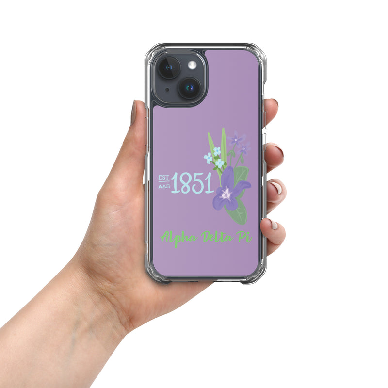 Alpha Delta Pi Sorority iPhone 15 Case