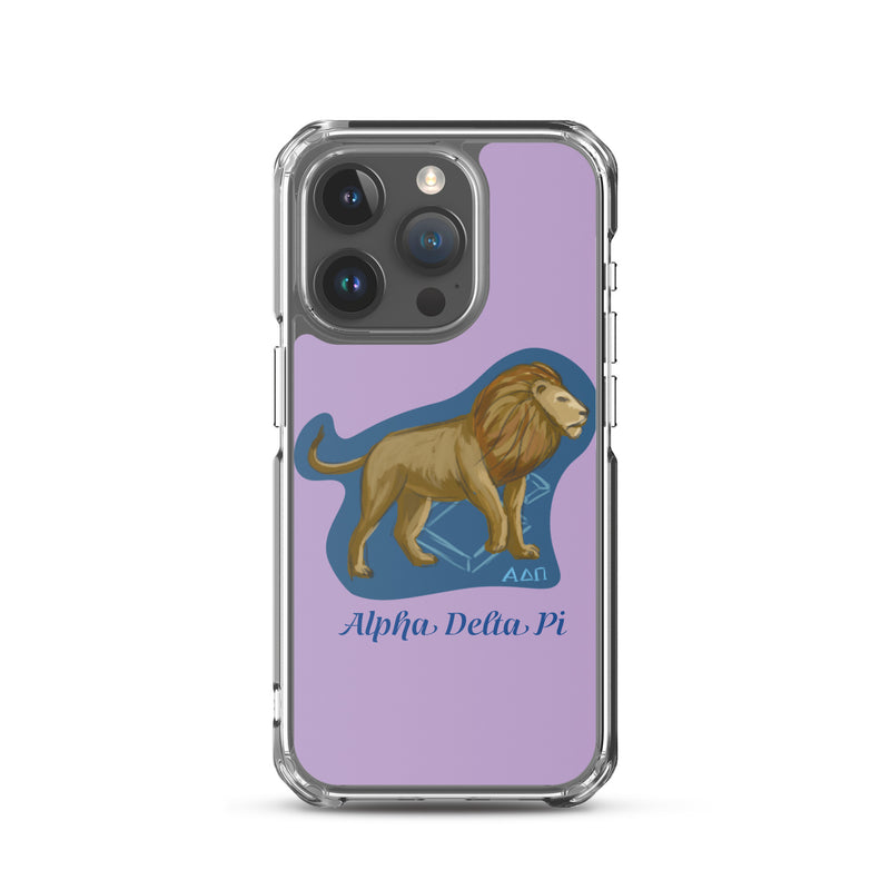 Alpha Delta Pi Lion iPhone 15 Pro Case