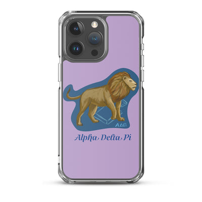 Alpha Delta Pi Lion iPhone 15 Pro Max Case