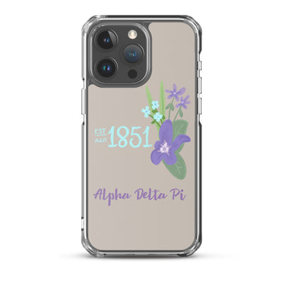 Alpha Delta Pi 1851 iPhone 15 Pro max Case 