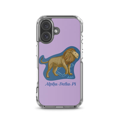 Alpha Delta Pi Lion iPhone 16 Case