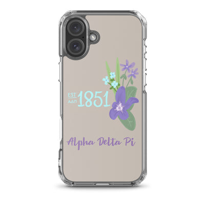 Alpha Delta Pi 1851 iPhone 16 Plus Case 