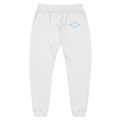 Alpha Delta Pi Sorority Sweatpants in flat view sowing back with symbol printed