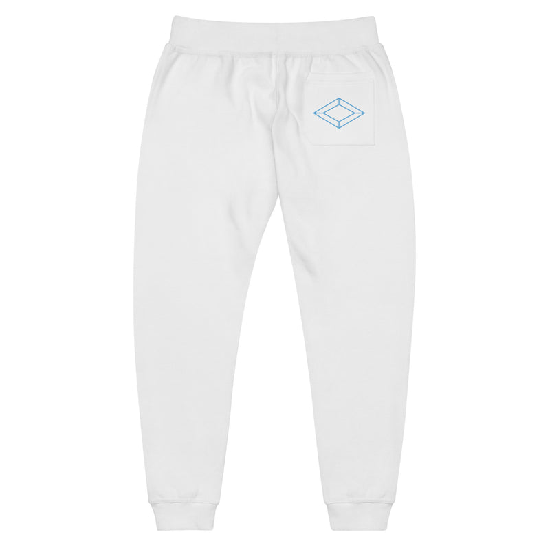 Alpha Delta Pi Sorority Sweatpants in flat view sowing back with symbol printed