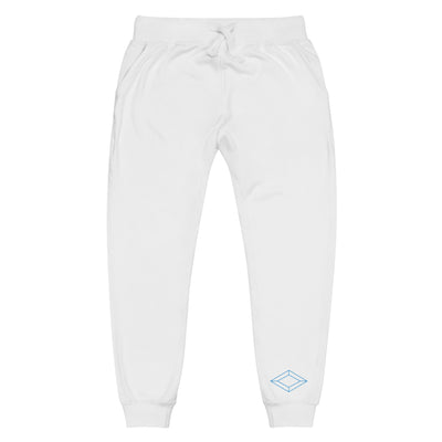 Alpha Delta Pi Sorority Sweatpants in flat view showing front