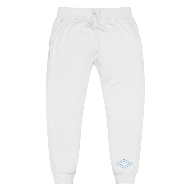 Alpha Delta Pi Sorority Sweatpants in flat view showing front