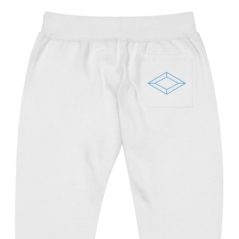 Alpha Delta Pi Sorority Sweatpants with close up view of diamond on back pocket