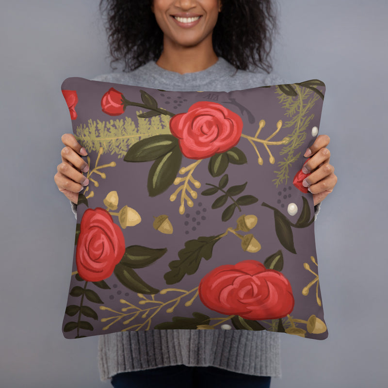 Alpha Gamma Delta Sorority Pillow in model&