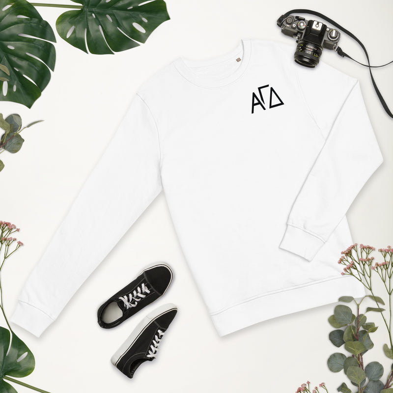 Alpha Gamma Delta Sorority Sweatshirt in lifestyle setting