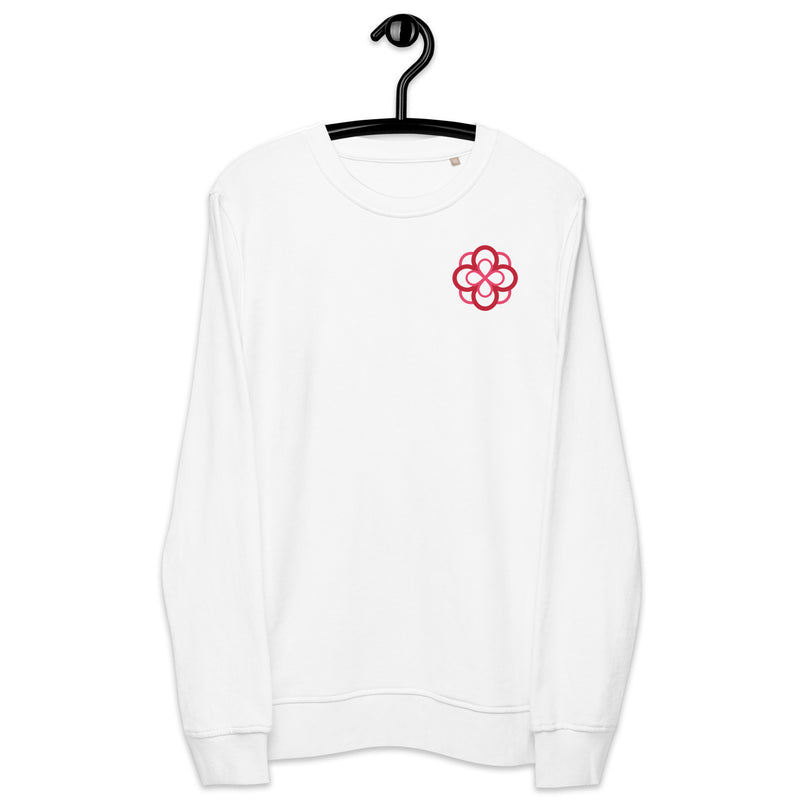 Alpha Omicron Pi Sorority Sweatshirt shown on hanger