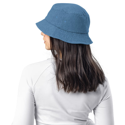 Embroidered Assistance League Denim Bucket Hat