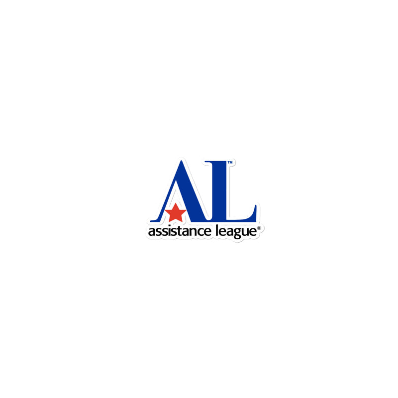 Assistance League Sticker 3" size