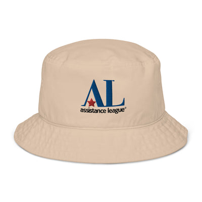 Assistance League Organic Bucket Hat in stone