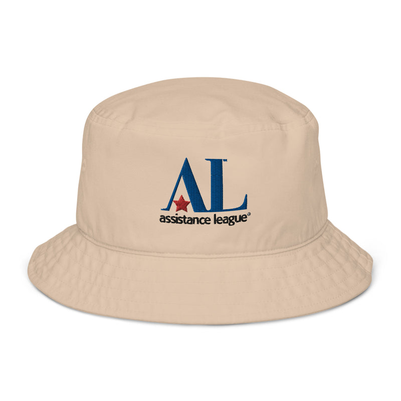 Assistance League Organic Bucket Hat in stone