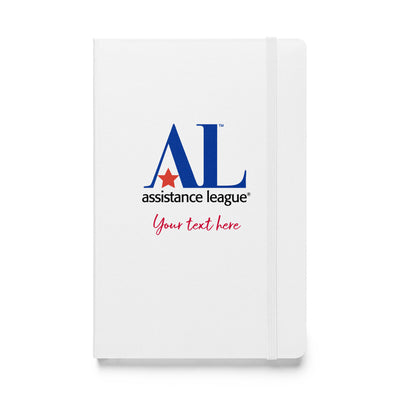 Assistance League White Hardcover Journal