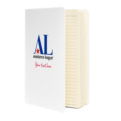 Assistance League White Hardcover Journal