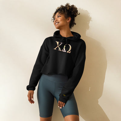 chi omega cropped hoodie