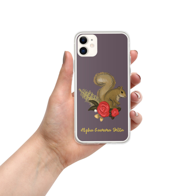 Alpha Gam Squirrel Mascot Case for iPhone® 11
