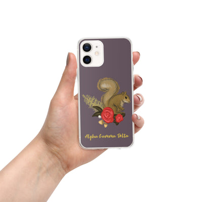 Alpha Gam Squirrel Mascot Case for iPhone® 12 mini