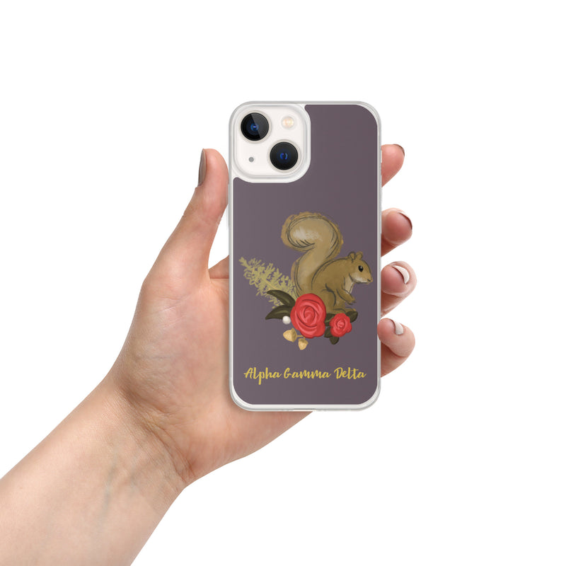 Alpha Gam Squirrel Mascot Case for iPhone® 13 mini