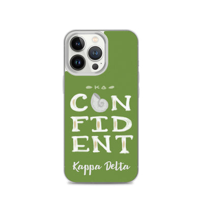 Kappa Delta KD Confident Green iPhone 13 Pro Case