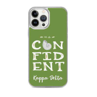 Kappa Delta KD Confident Green iPhone 13 Pro Max Case