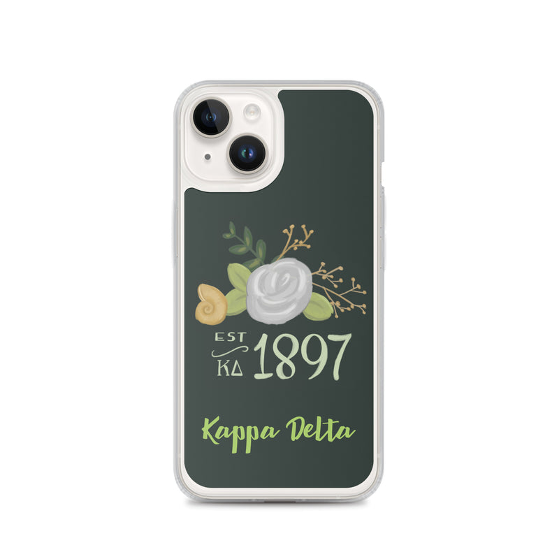 Kappa Delta 1897 Founders Day iPhone 14 Case